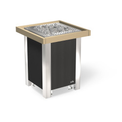 Barandilla de seguridad - para calentadores EOS Blackrock Antracita, con soportes de montaje 