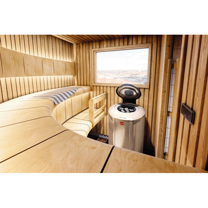Calentador eléctrico para sauna - HARVIA Forte AFB6 6kW, negro
