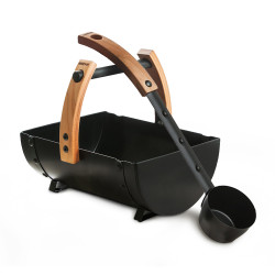 Juego de cubo y cucharón HARVIA Legend MÁS VAPOR, PREMIUM 8 L