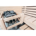 Calentador de sauna eléctrico - HARVIA Vega Compact BC23 con panel de control - 1