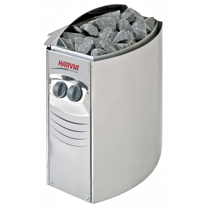 Calentador eléctrico para sauna - HARVIA Vega BC80 con control integrado