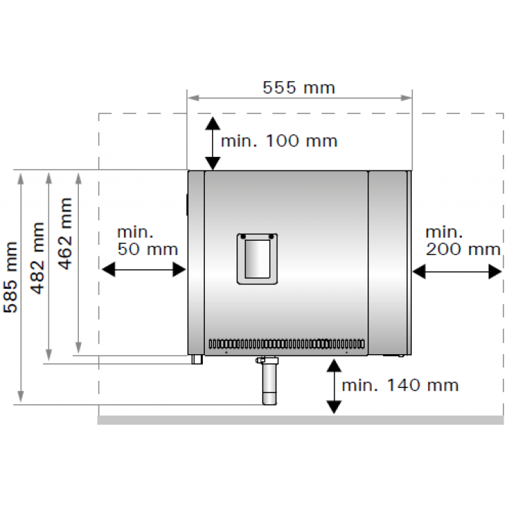 Generador de vapor - HARVIA Helix HGP - WiFi 21,6 kW