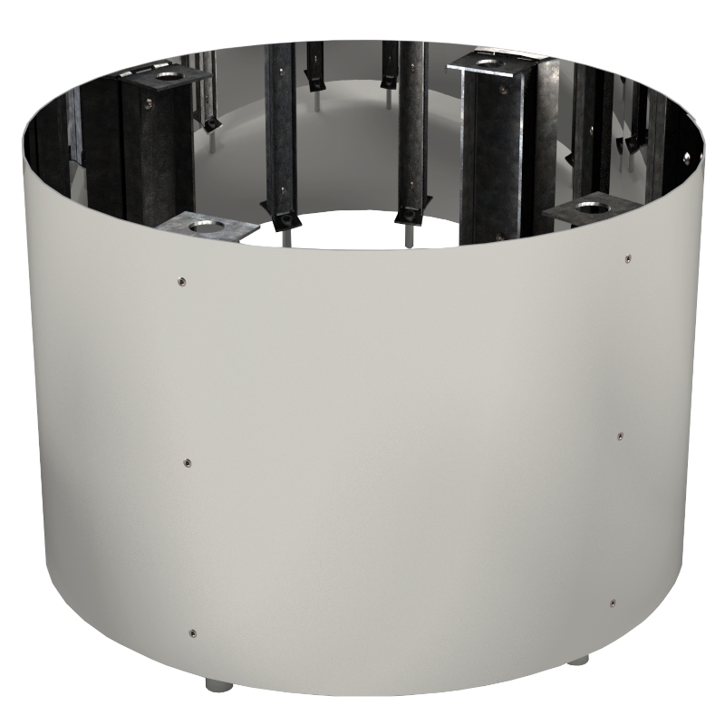 Base de ampliación de los calentadores eléctricos HARVIA