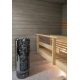 Calentador eléctrico para sauna - HARVIA Cilindro Acero Negro PC90E 9 kW