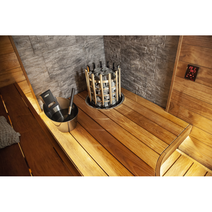 Calentador de sauna eléctrico - HARVIA Glow TRT70EE 6,8kW