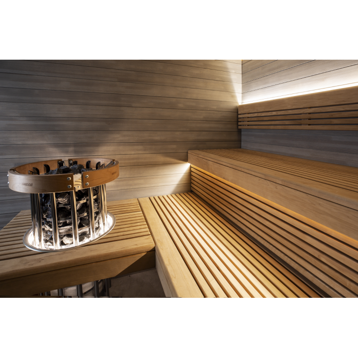 Calentador de sauna eléctrico - HARVIA Glow TRT70EE 6,8kW