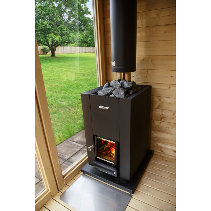 Estufa de leña para sauna - HARVIA Linear 18 Compact