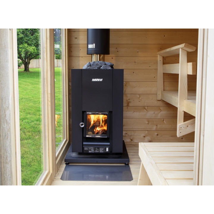 Estufa de leña para sauna - HARVIA Linear 18 Compact