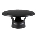 Repuesto para chimenea de acero para calefactores HARVIA - Tapa de lluvia, negra - 0