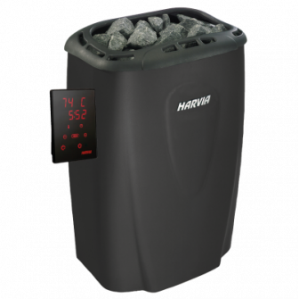 Calentador eléctrico para sauna - HARVIA Moderna Black V45XE 4,5 kW