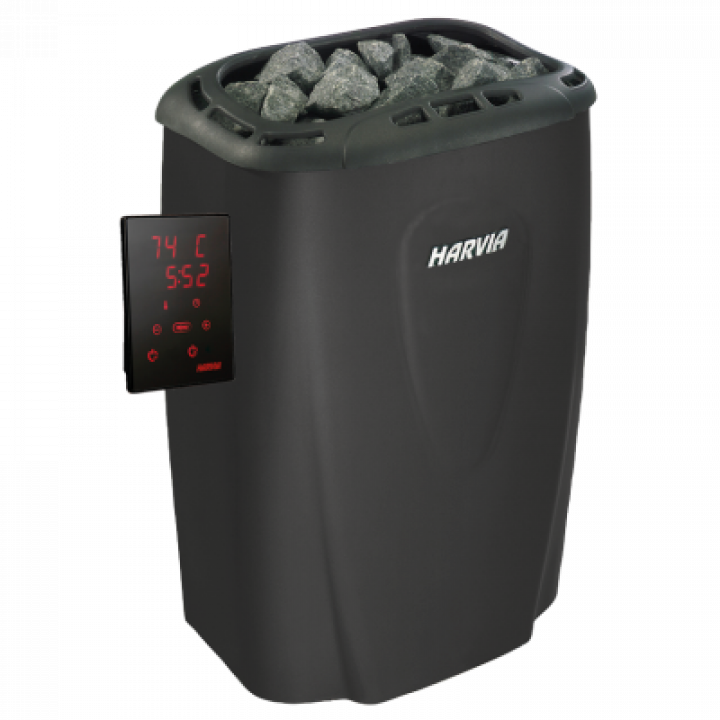 Calentador eléctrico para sauna - HARVIA Moderna Black V45XE 4,5 kW