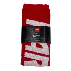 Toalla de sauna HARVIA, 35 x 55 cm, color rojo  Toalla de sauna HARVIA, 35 x 55 cm, color rojo