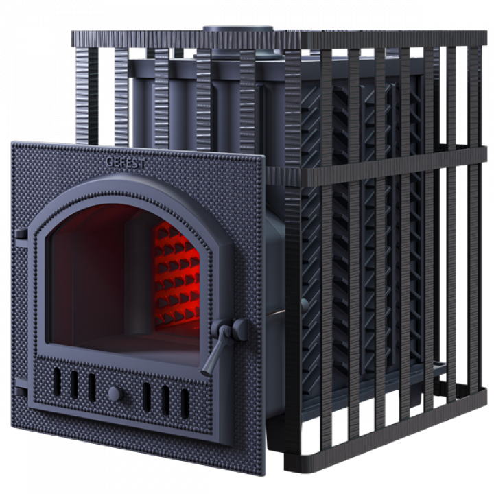 Estufa de leña para sauna GEFEST - GFS ZK 25 (P2) Grill