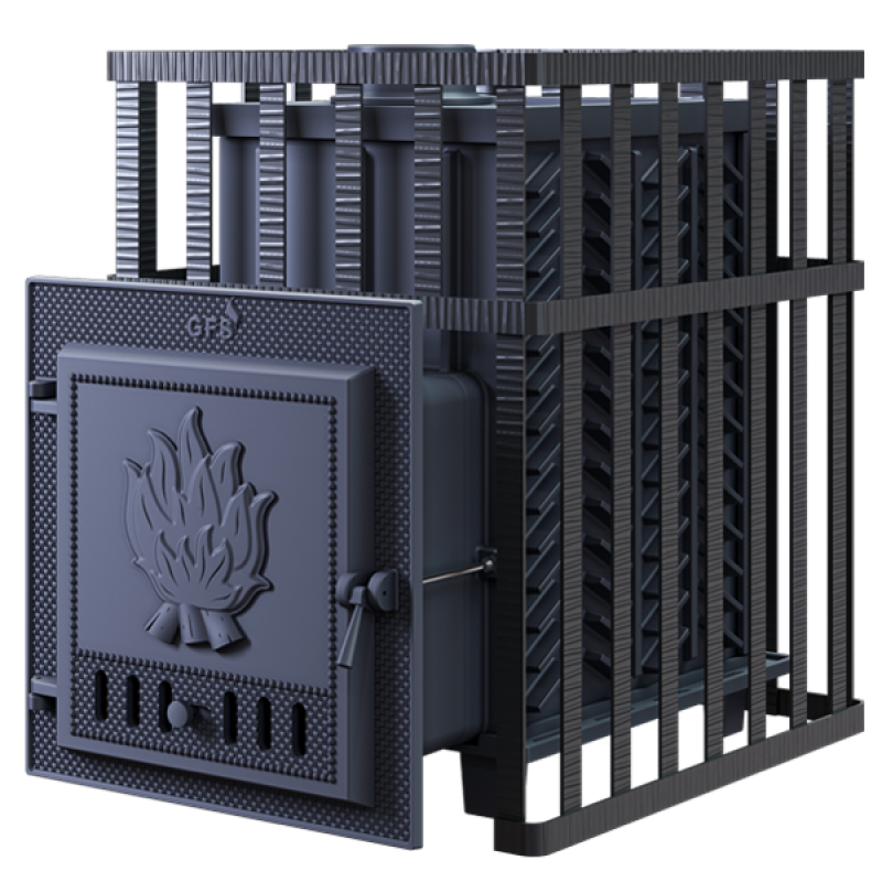 Calefactor de sauna de leña GEFEST - GFS ZK 30 en rejilla