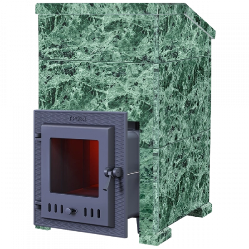 Estufa de sauna de leña GEFEST - Groza 18 (M) President Serpentine