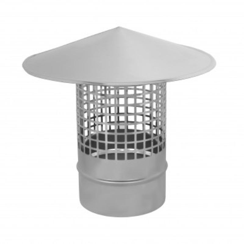 Techo de chimenea con parachispas d.115, NP