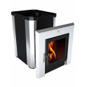 Calentador de sauna de leña - NOVA PANORAMA 18 - 0
