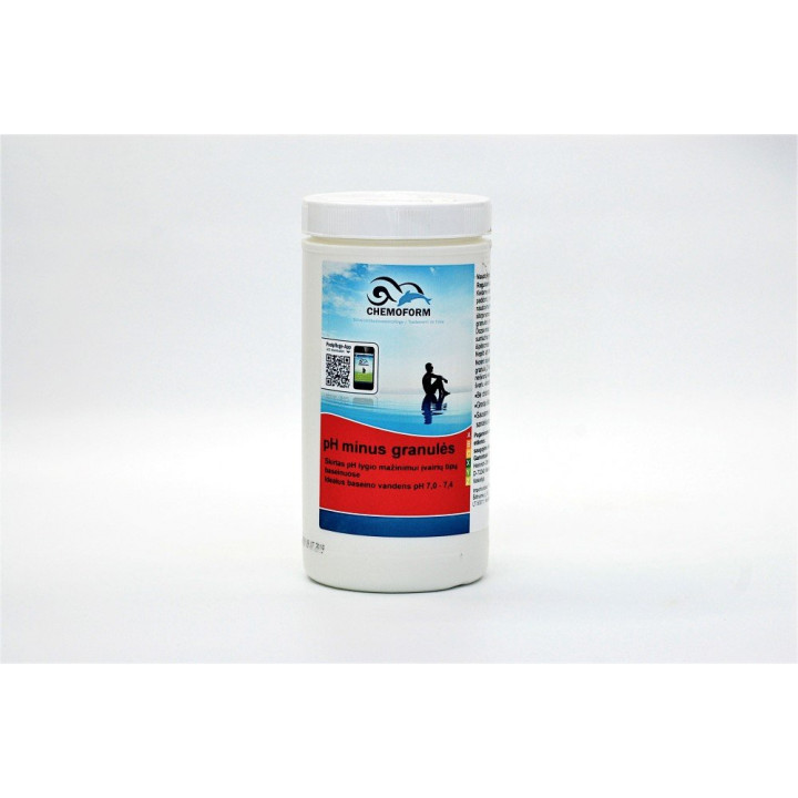 Gránulos de pH negativo CHEMOFORM, 1,5 kg