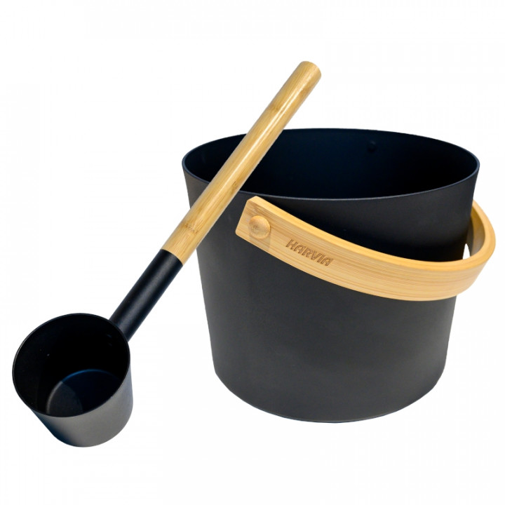 Juego de cubo y cucharón HARVIA