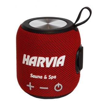 Altavoz para sauna resistente al agua HARVIA, rojo
