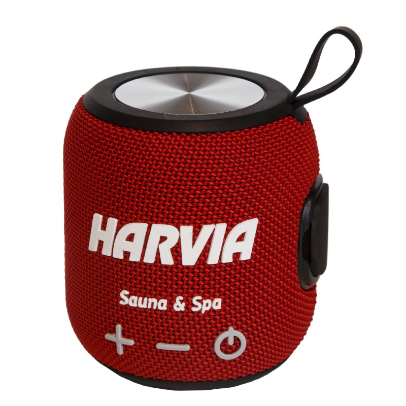 Altavoz para sauna resistente al agua HARVIA, rojo
