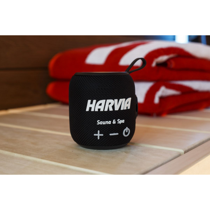 Altavoz para sauna resistente al agua HARVIA, negro