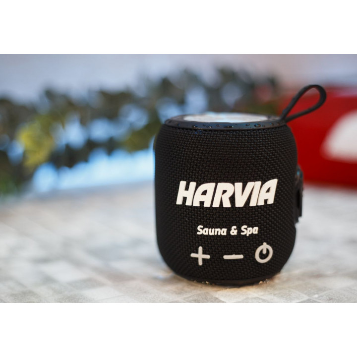 Altavoz para sauna resistente al agua HARVIA, negro