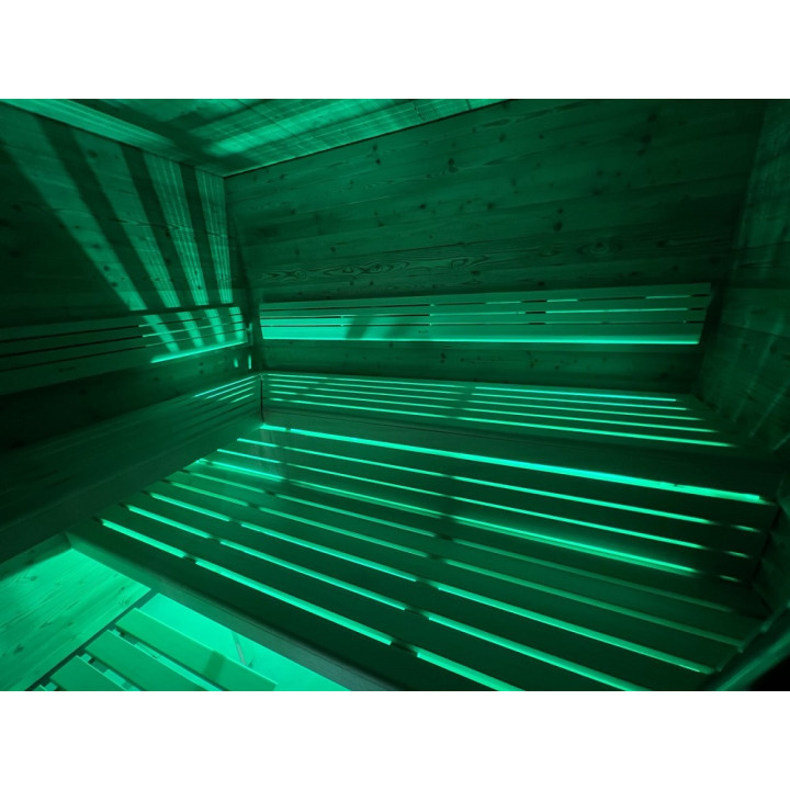 PROYECTOR LED SAUFLEX RGB, CON UNIDAD DE CONTROL