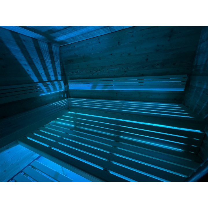 PROYECTOR LED SAUFLEX RGB, CON UNIDAD DE CONTROL