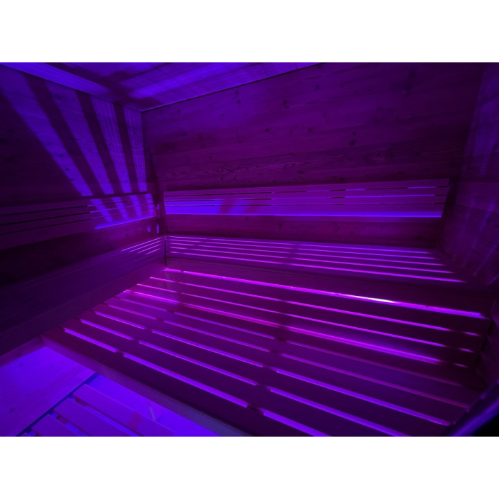 PROYECTOR LED SAUFLEX RGB, CON UNIDAD DE CONTROL