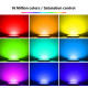 PROYECTOR LED SAUFLEX RGB, CON UNIDAD DE CONTROL