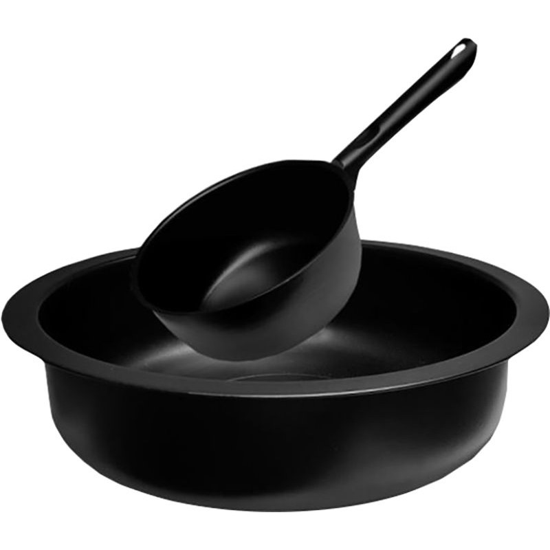 SAUNIA Juego de cuenco y cucharón 7 l