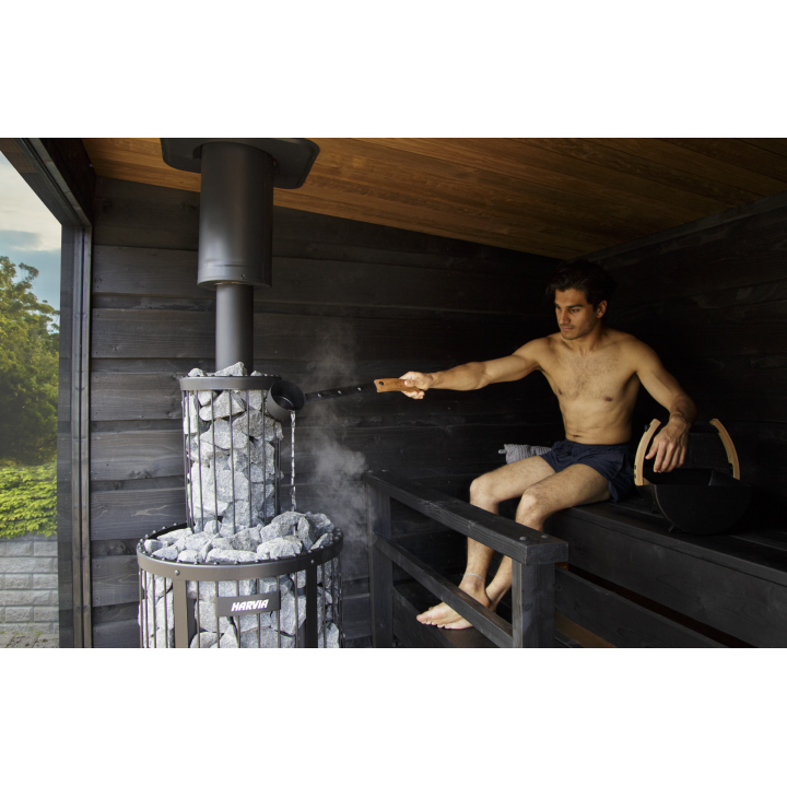 Sauna HARVIA Legend con calentador de leña