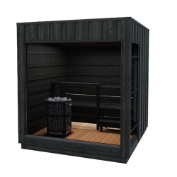 Sauna HARVIA Legend con calentador eléctrico  Sauna HARVIA Legend con calentador eléctrico