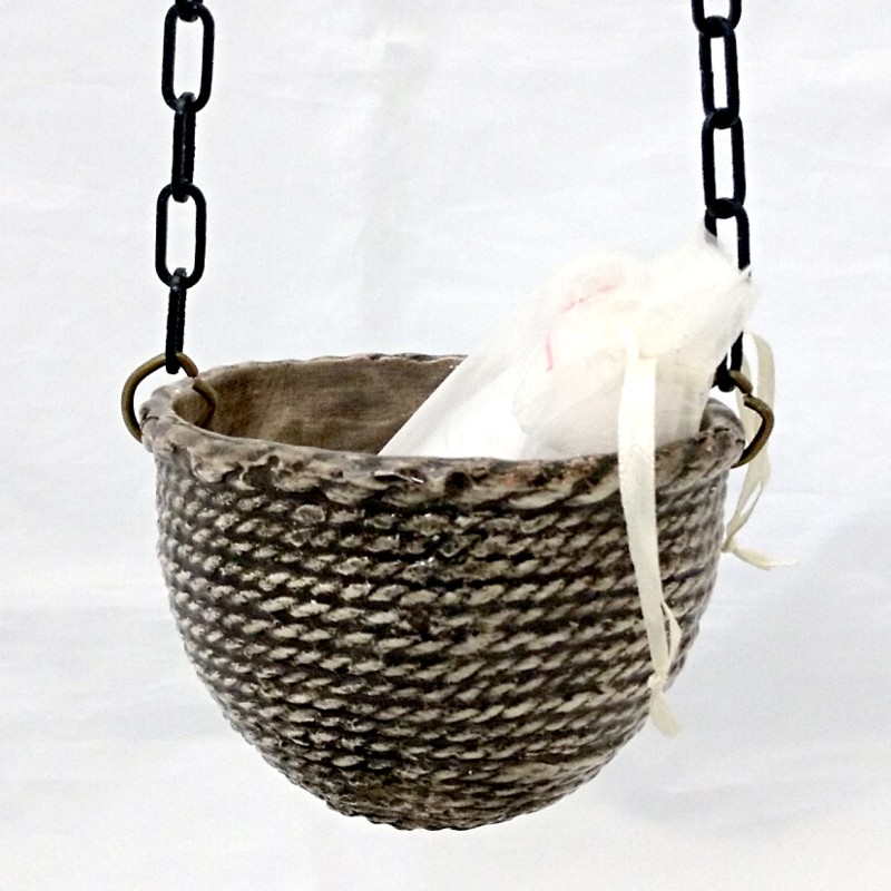Cuenco de cerámica para sal para sauna Cuenco de cerámica para sal para sauna