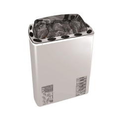 Calentador de sauna eléctrico - SAWOTEC MINI X Corner 2,3kW, sin unidad de control 