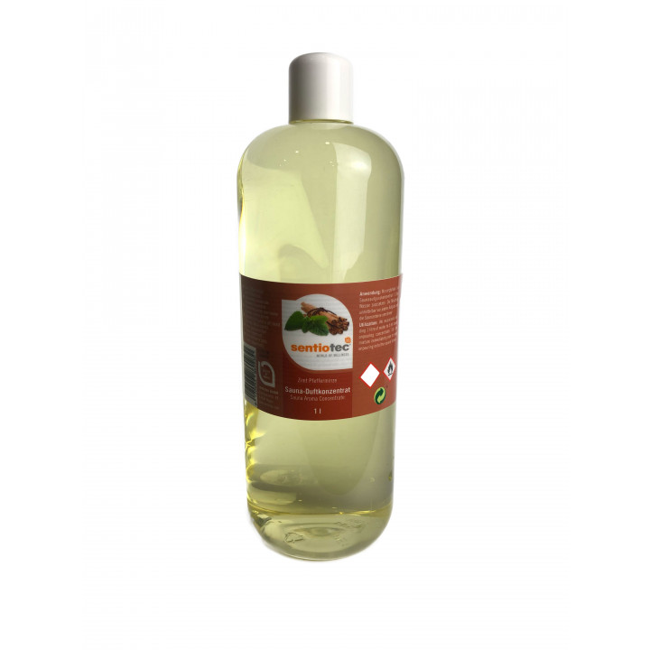 Sentio Sauna concentrado aromático "Cinnamon peppermint", 1l
