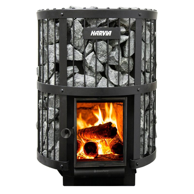 Estufa de sauna de leña - HARVIA Legend 240 GreenFlame