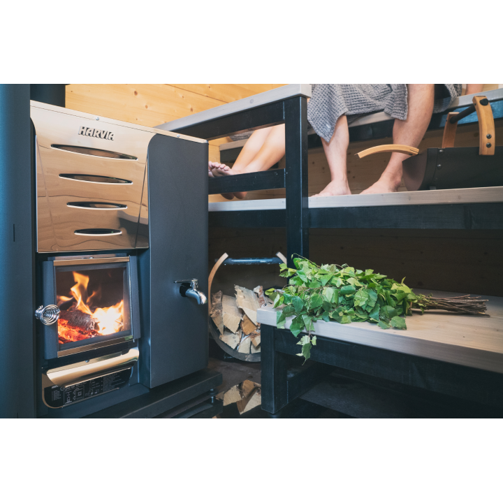 Estufa de leña para sauna - HARVIA 20 RS PRO