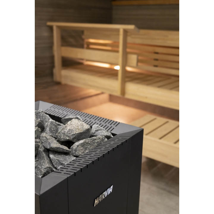 Estufa de leña para sauna - HARVIA Linear 22 GreenFlame LS