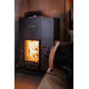 Estufa de leña para sauna - HARVIA Linear 22 GreenFlame LS