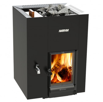 Estufa de leña para sauna - HARVIA Linear 22 GreenFlame LS
