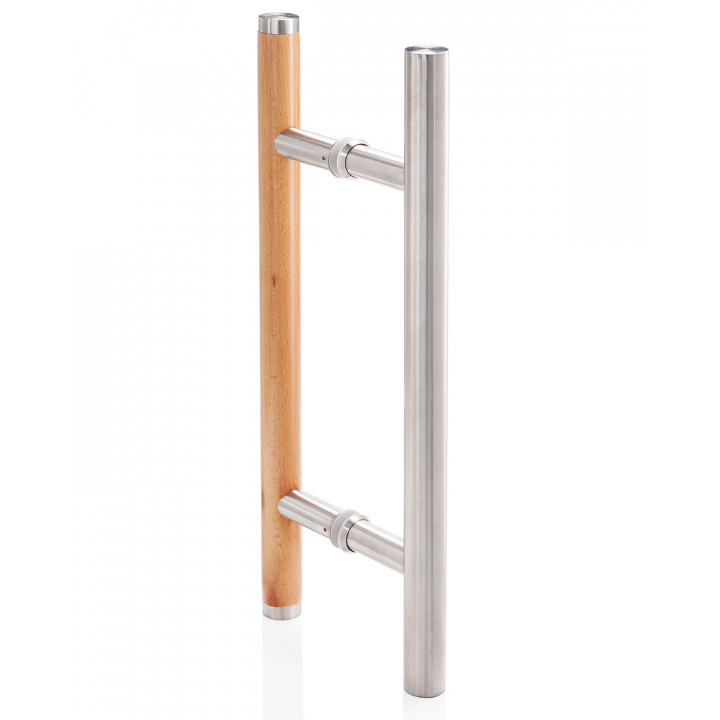 Puertas de sauna de cristal AD PREMIUM LIGHT, cristal mate, 80 x 200, aliso, transparente mate