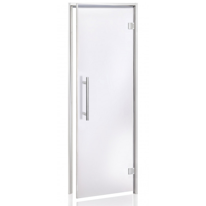 Puertas de cristal AD BENELUX para sauna de vapor, vidrio mate