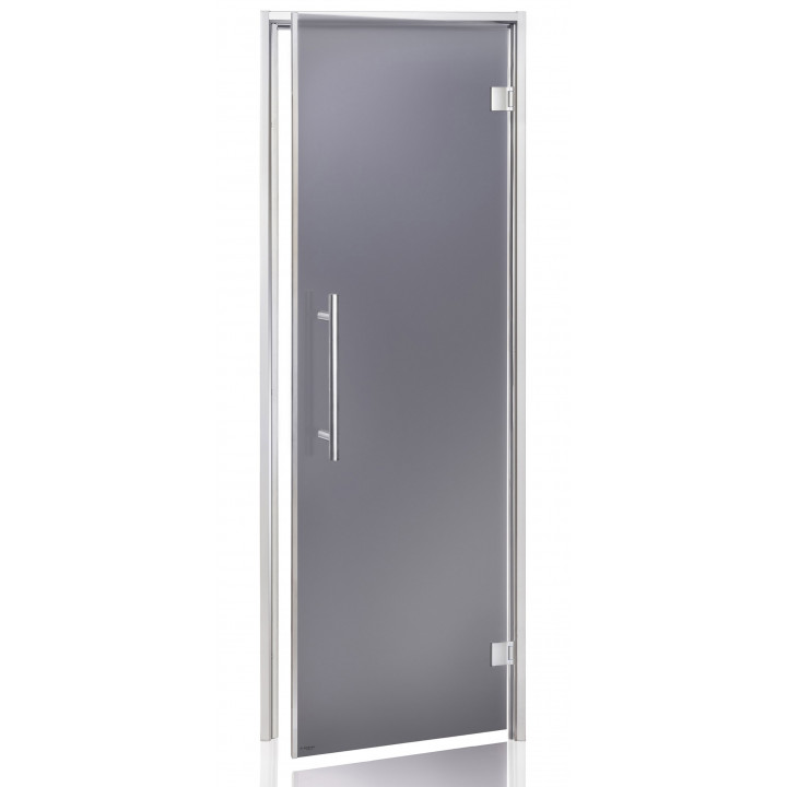 Puertas de cristal AD BENELUX para sauna de vapor, vidrio mate