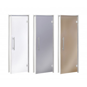 Puertas de cristal AD BENELUX para sauna de vapor