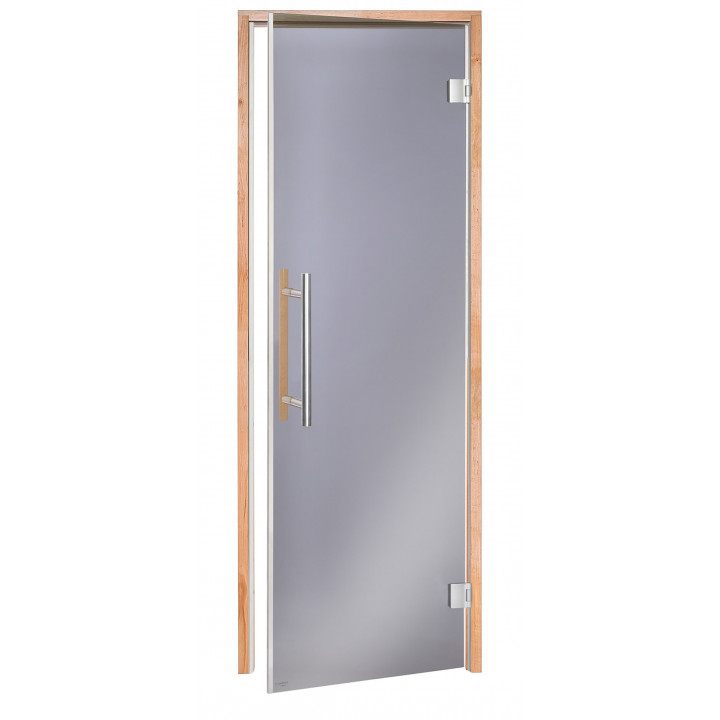 Puertas de sauna de cristal AD BENELUX, 90 x 190, Aliso, Gris