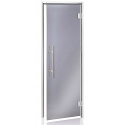 Puertas de cristal AD COMFORT para sauna de vapor, gris