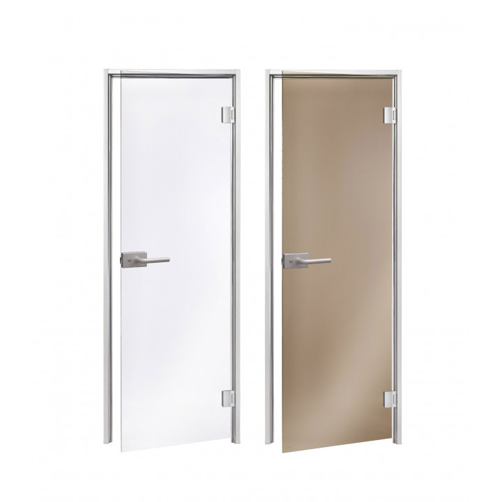 Puertas de cristal AD DORY para sauna de vapor, 90 x 210 cm