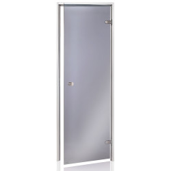 Puertas de vidrio AD para sauna de vapor, Vidrio gris 
